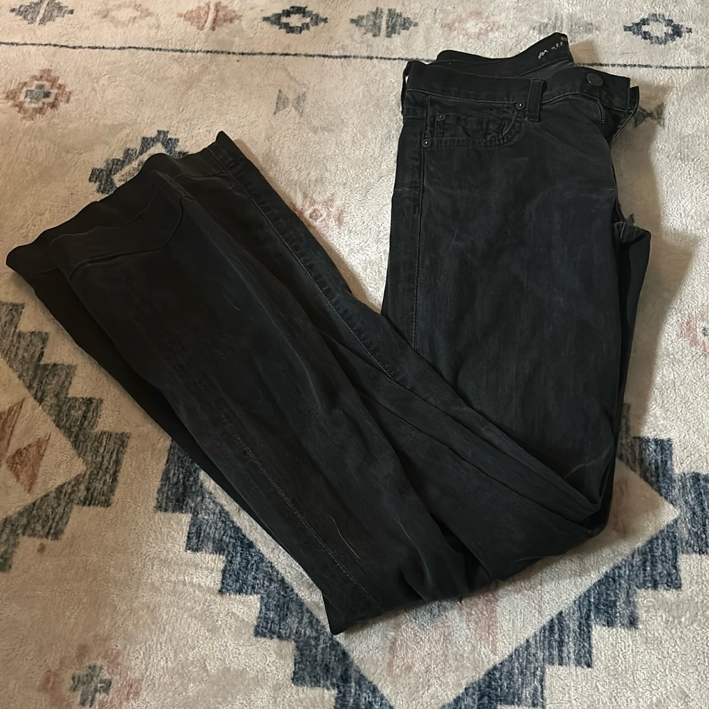 7 for all mankind dojo black pockets waist 26 length 34 to 36